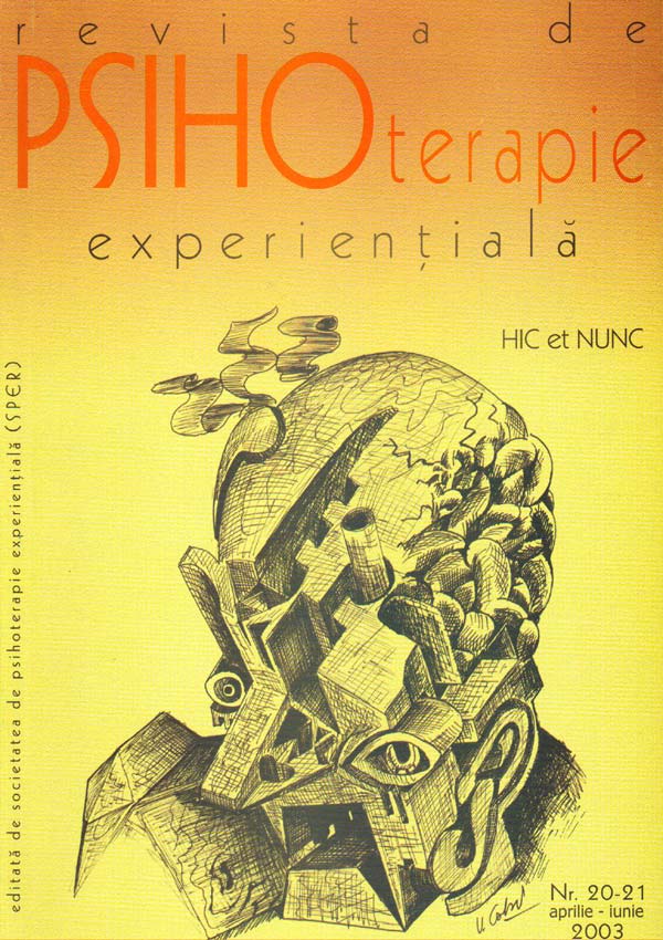 Revista de psihoterapie experientiala (Nr. 20-21/ Aprilie-Iunie 2003) - Autori multipli 