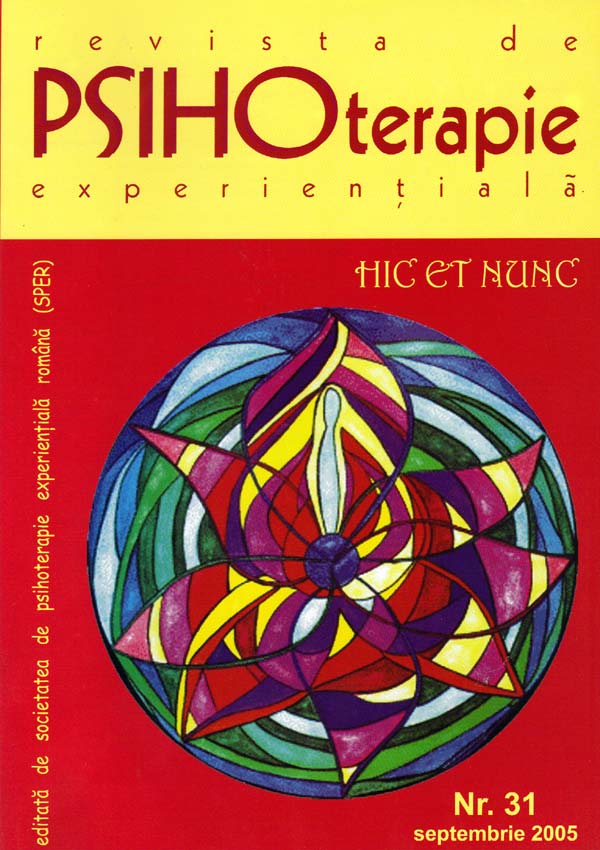 Revista de psihoterapie experientiala (Nr. 31, Septembrie 2005) - Autori multipli 