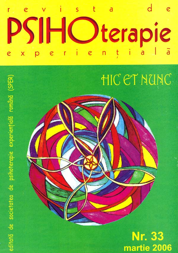 Revista de psihoterapie experientiala (Nr. 33, Martie 2006) - Autori multipli 