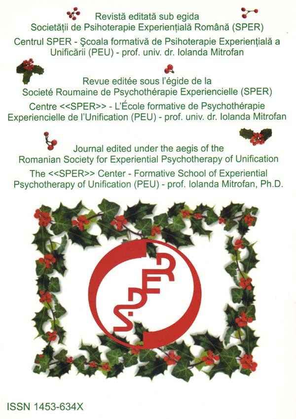 Revista de psihoterapie experientiala (Nr. 44, Decembrie 2008) - Autori multipli 