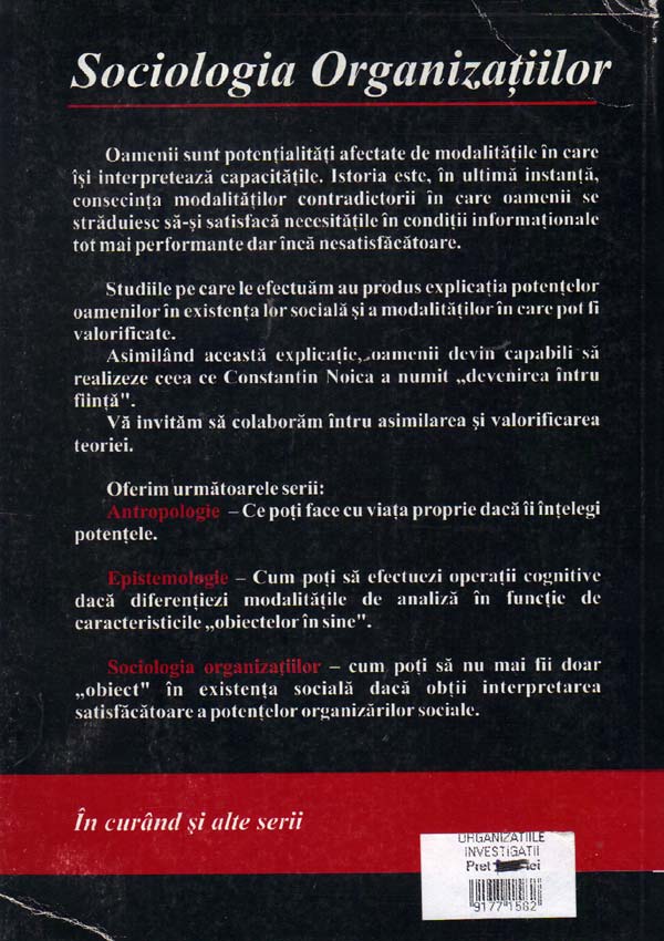 Organizatiile - Lucian Culda