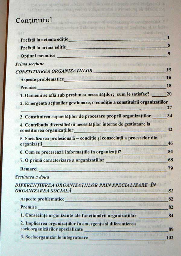Organizatiile - Lucian Culda