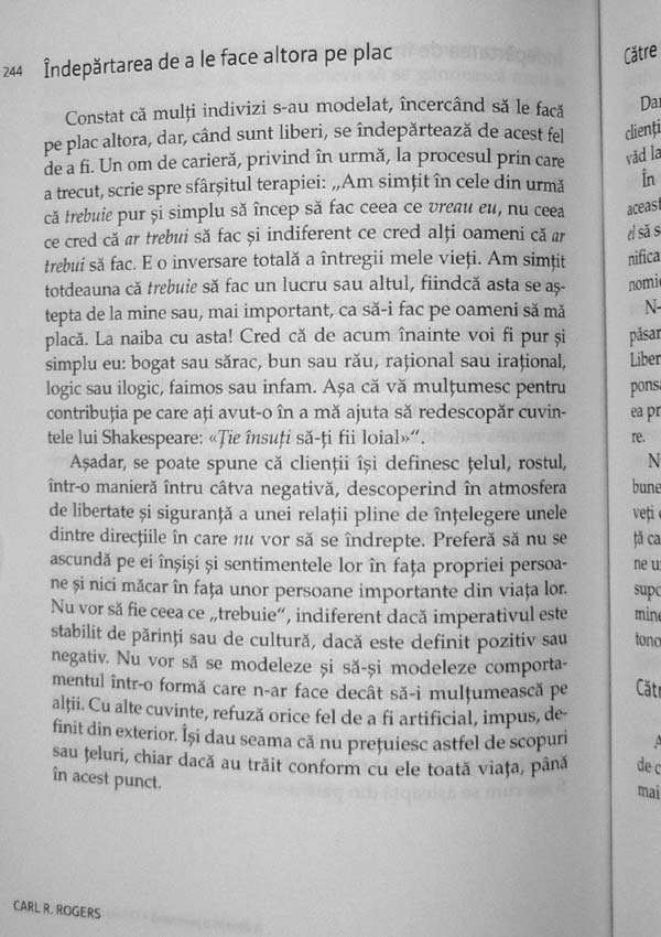 A deveni o persoana - Carl R. Rogers
