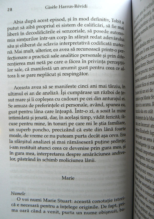 Psihanaliza simturilor - Gisele Harrus-Revidi