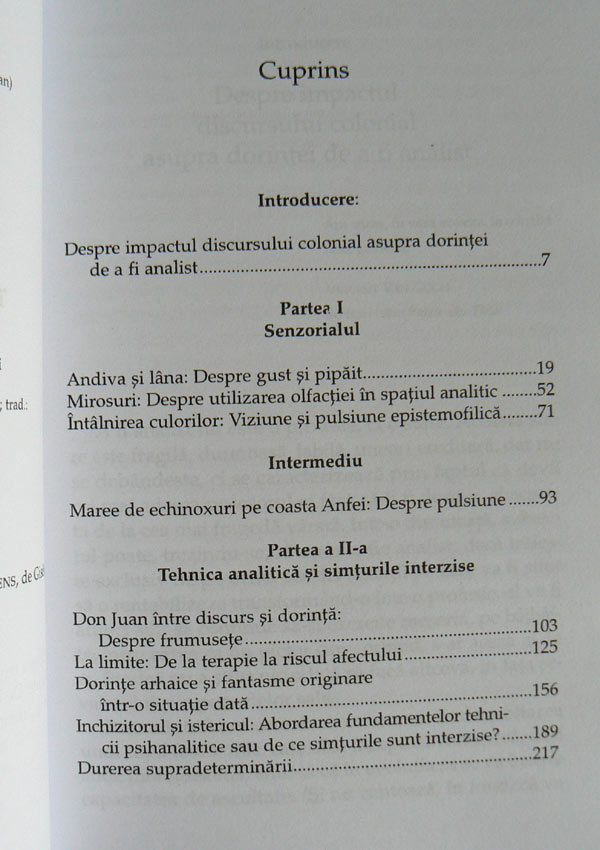 Psihanaliza simturilor - Gisele Harrus-Revidi