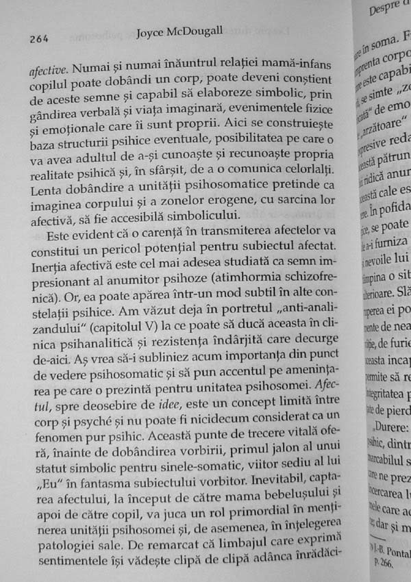 Pledoarie pentru o anumita anormalitate - Joyce McDougall