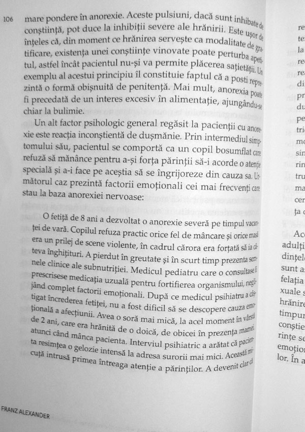Medicina psihosomatica - Franz Alexander