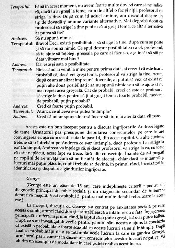 Tratamentul anxietatii la copii si adolescenti. O abordare fundamentata stiintific - Ronald Rapee