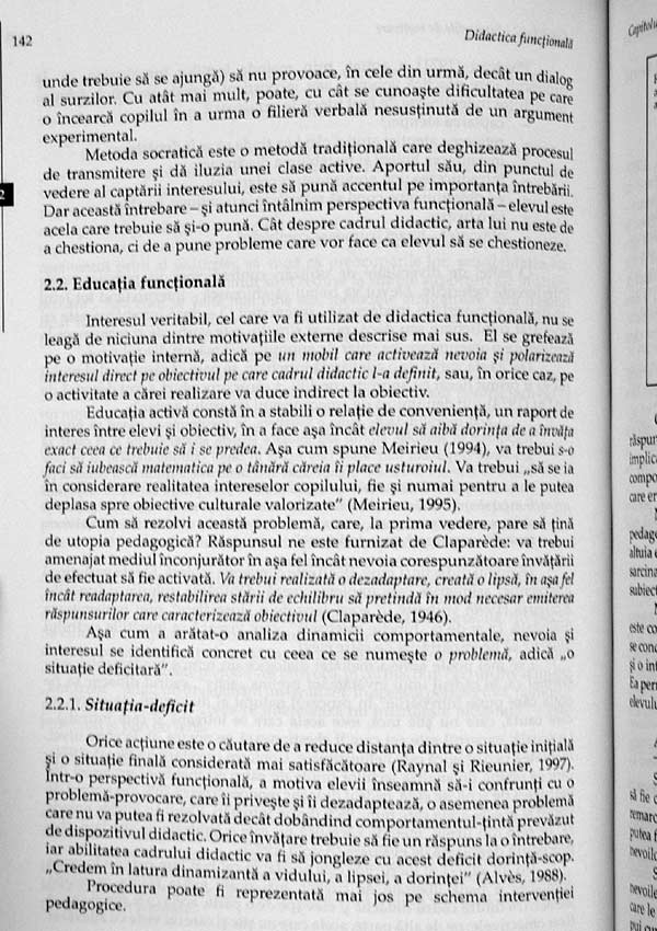 Didactica functionala. Obiective, strategii, evaluare. Cognitivismul operant - Michel Minder