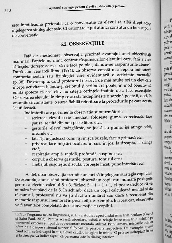 Ajutorul strategic pentru elevii cu dificultati scolare. Cum sa-i dai elevului cheia reusitei? - Pierre Vianin