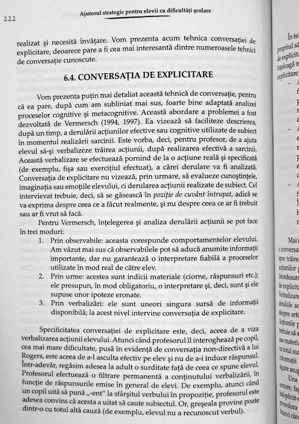 Ajutorul strategic pentru elevii cu dificultati scolare. Cum sa-i dai elevului cheia reusitei? - Pierre Vianin