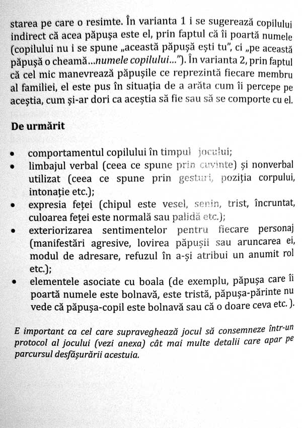 Jocuri terapeutice - Oana Benga