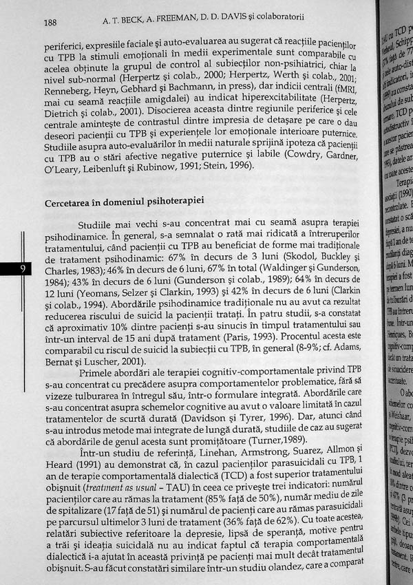 Terapia cognitiva a tulburarilor de personalitate - Aaron T. Beck