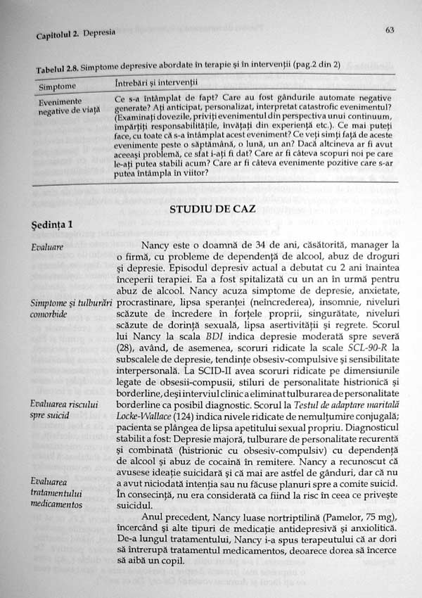 Planuri de tratament si interventii pentru depresie si anxietate - Robert L. Leahy