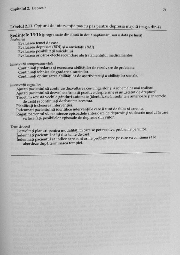 Planuri de tratament si interventii pentru depresie si anxietate - Robert L. Leahy
