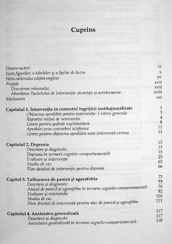 Planuri de tratament si interventii pentru depresie si anxietate - Robert L. Leahy