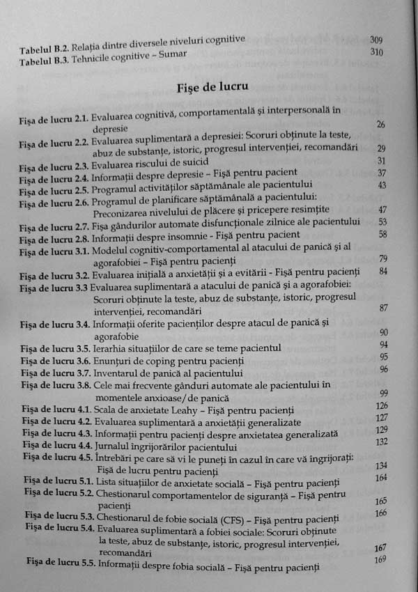 Planuri de tratament si interventii pentru depresie si anxietate - Robert L. Leahy