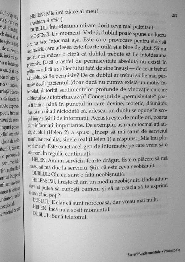 Scrieri fundamentale. Despre psihodrama, metoda de grup si spontaneitate - Jacob Levy Moreno