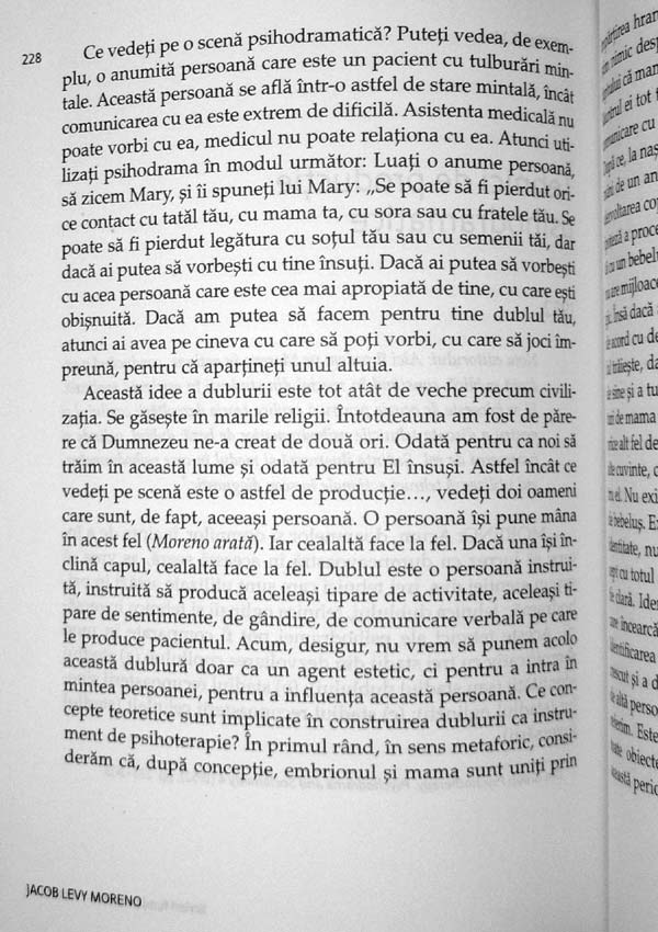 Scrieri fundamentale. Despre psihodrama, metoda de grup si spontaneitate - Jacob Levy Moreno