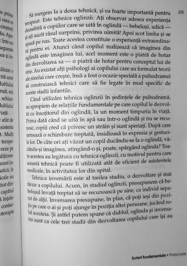 Scrieri fundamentale. Despre psihodrama, metoda de grup si spontaneitate - Jacob Levy Moreno