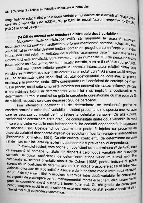Analiza datelor in cercetarea psihologica - Florin A. Sava