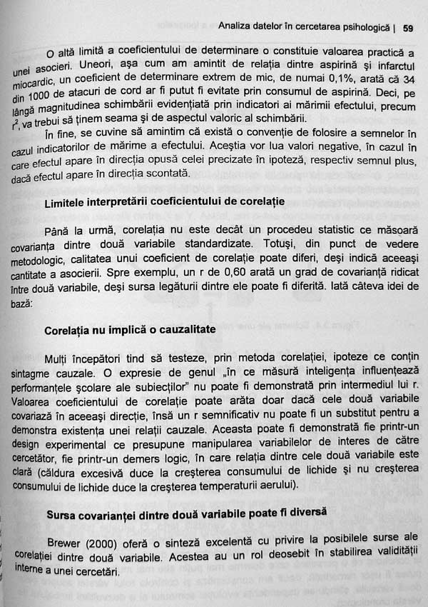 Analiza datelor in cercetarea psihologica - Florin A. Sava