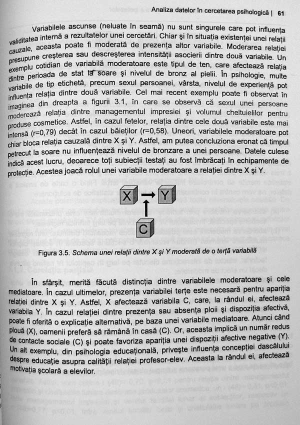 Analiza datelor in cercetarea psihologica - Florin A. Sava