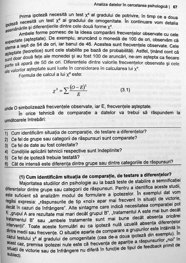 Analiza datelor in cercetarea psihologica - Florin A. Sava