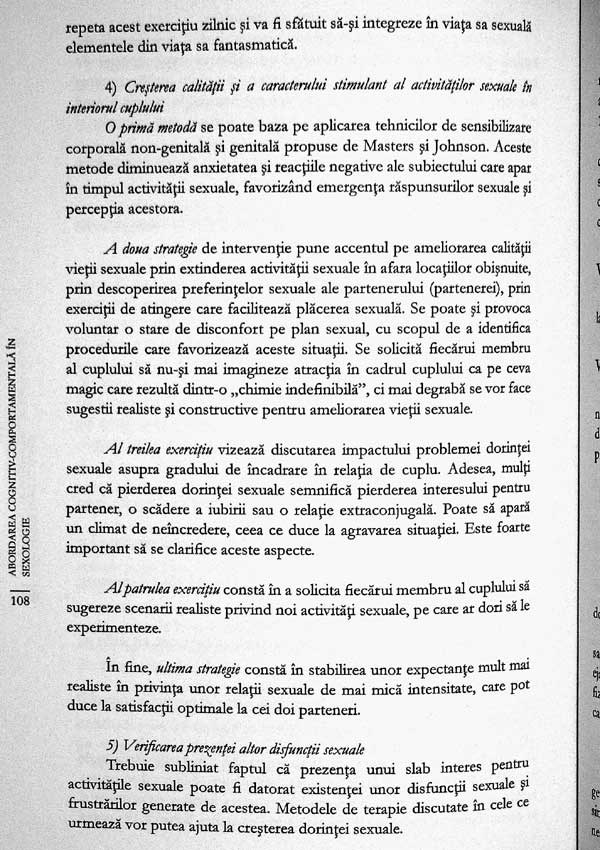 Abordarea cognitiv-comportamentala in sexologie - Viorel Lupu