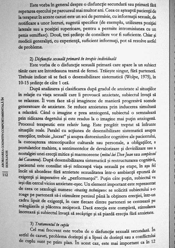 Abordarea cognitiv-comportamentala in sexologie - Viorel Lupu