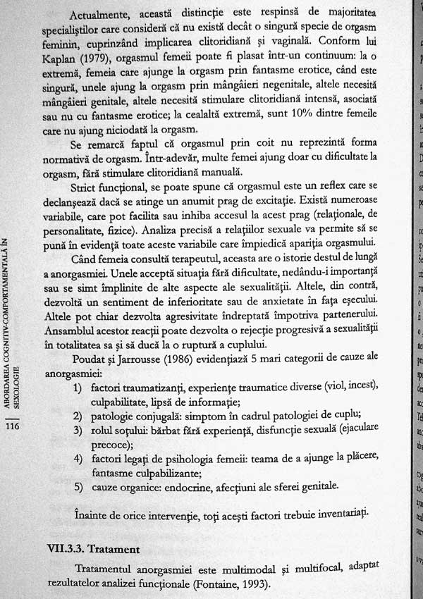 Abordarea cognitiv-comportamentala in sexologie - Viorel Lupu