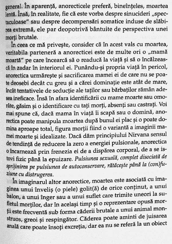 Anorexia, o stranie violenta - Vladimir Marinov