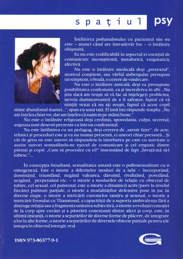 Itinerar de psihanaliza - Vera Sandor