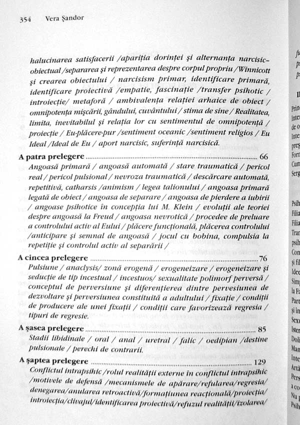 Itinerar de psihanaliza - Vera Sandor