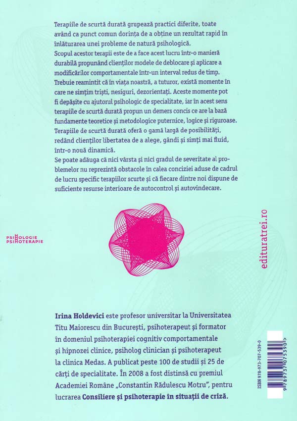 Psihoterapii de scurta durata - Irina Holdevici