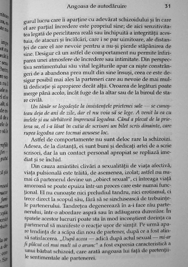Formele fundamentale ale angoasei. Studiu de psihologie abisala - Fritz Riemann