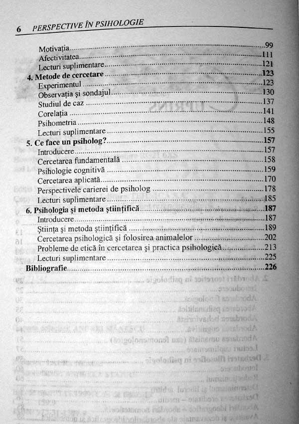 Perspective in psihologie - Tony Malim