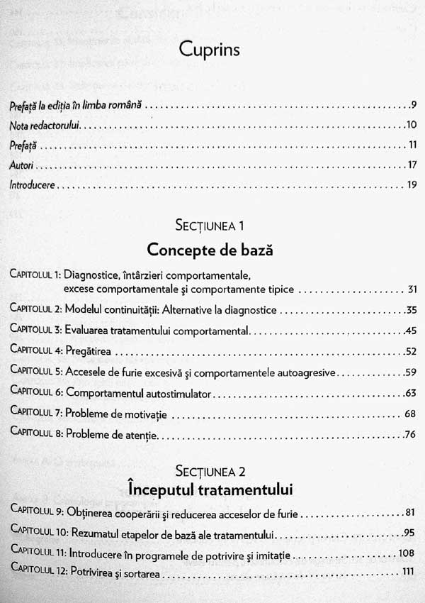 Educarea persoanelor cu intarzieri de dezvoltare. Tehnici de baza ale interventiei comportamentale - O. Ivar Lovaas
