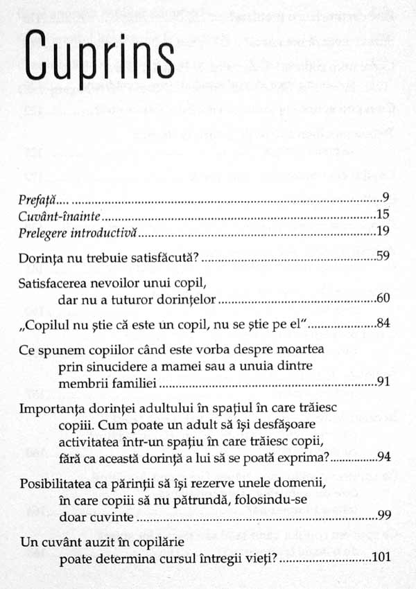 Ce sa le spunem copiilor - cand sunt foarte mici, cand sunt tristi, cand sunt bolnavi, cand se bucura - Francoise Dolto