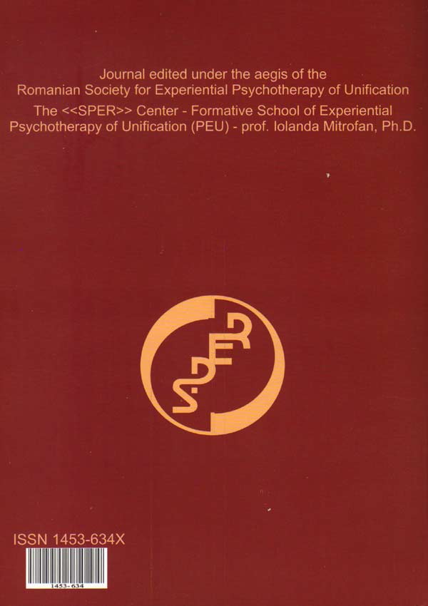 Revista de Psihoterapie Experientiala (Nr. 4, Decembrie 2011) - Autori multipli 