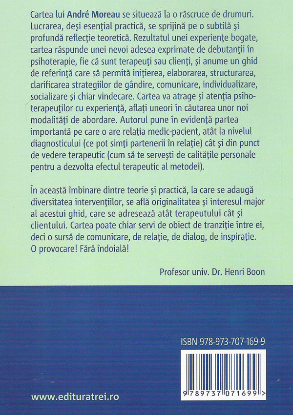 Autocunoastere si autoterapie asistata - Andre Moreau