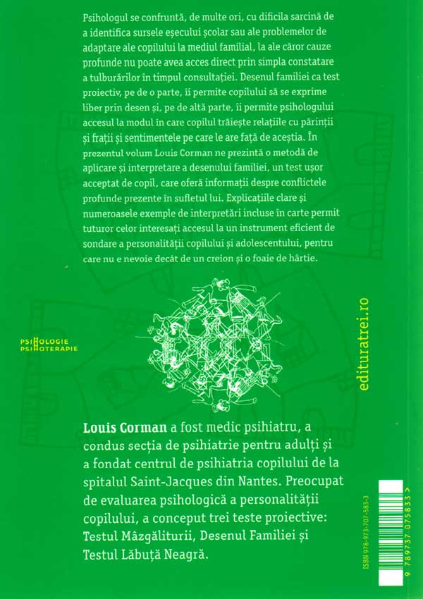 Testul desenului familiei. Cu 103 figuri - Louis Corman