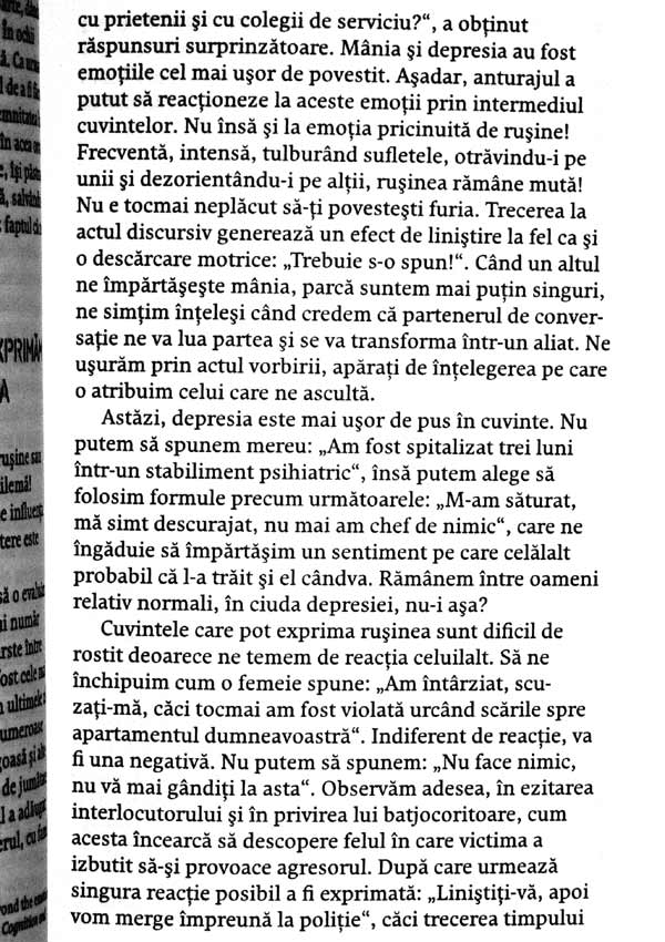 Mai bine mor decat sa spun! Rusinea - Boris Cyrulnik