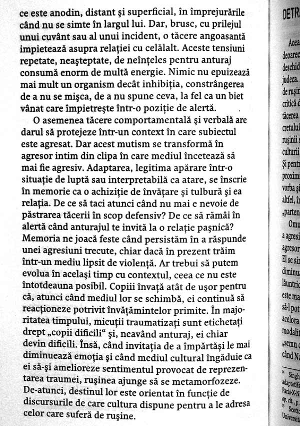 Mai bine mor decat sa spun! Rusinea - Boris Cyrulnik