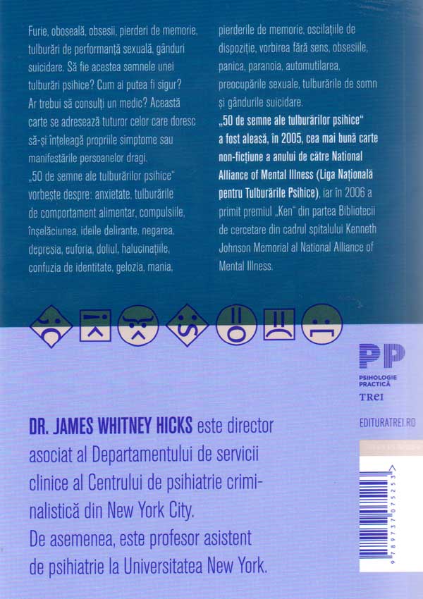 50 de semne ale tulburarilor psihice - James Whitney Hicks