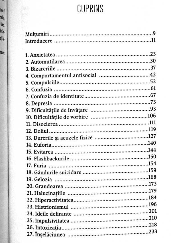 50 de semne ale tulburarilor psihice - James Whitney Hicks