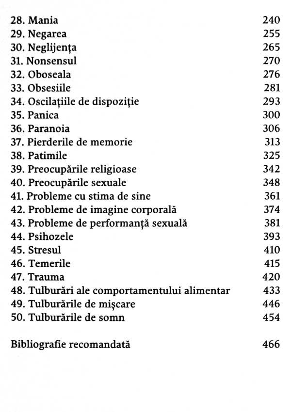 50 de semne ale tulburarilor psihice - James Whitney Hicks