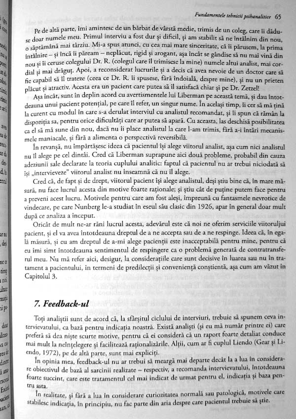 Fundamentele tehnicii psihanalitice - R. Horacio Etchegoyen