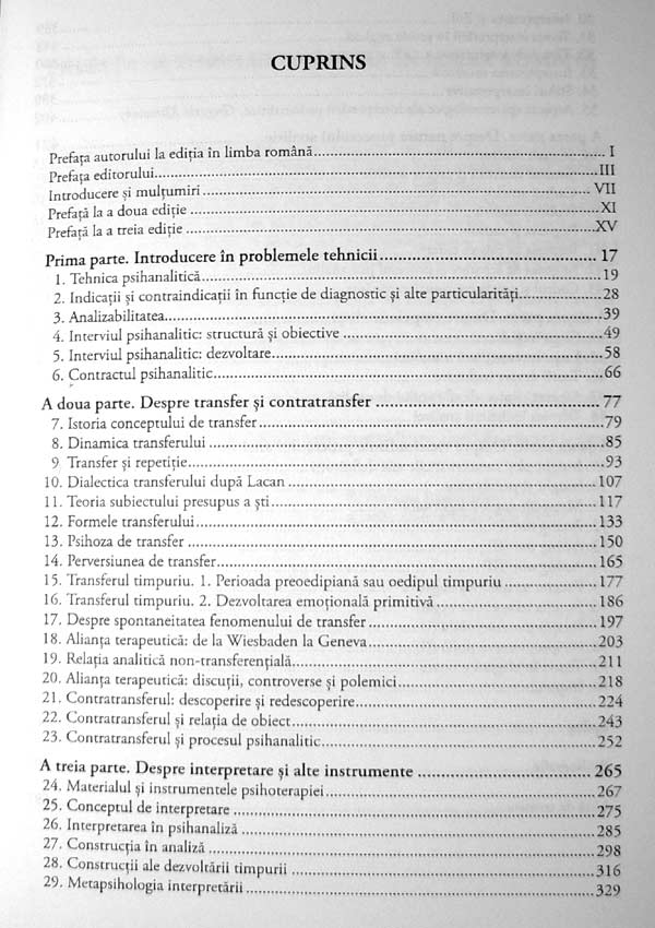 Fundamentele tehnicii psihanalitice - R. Horacio Etchegoyen