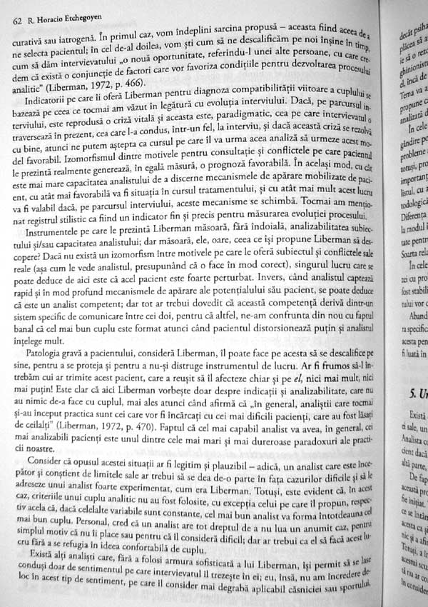 Fundamentele tehnicii psihanalitice - R. Horacio Etchegoyen